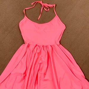 American Apparel peach mini dress